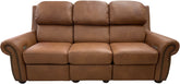 Towne - Sofa with Power RA & LA Incliners - Sequoia Saddle